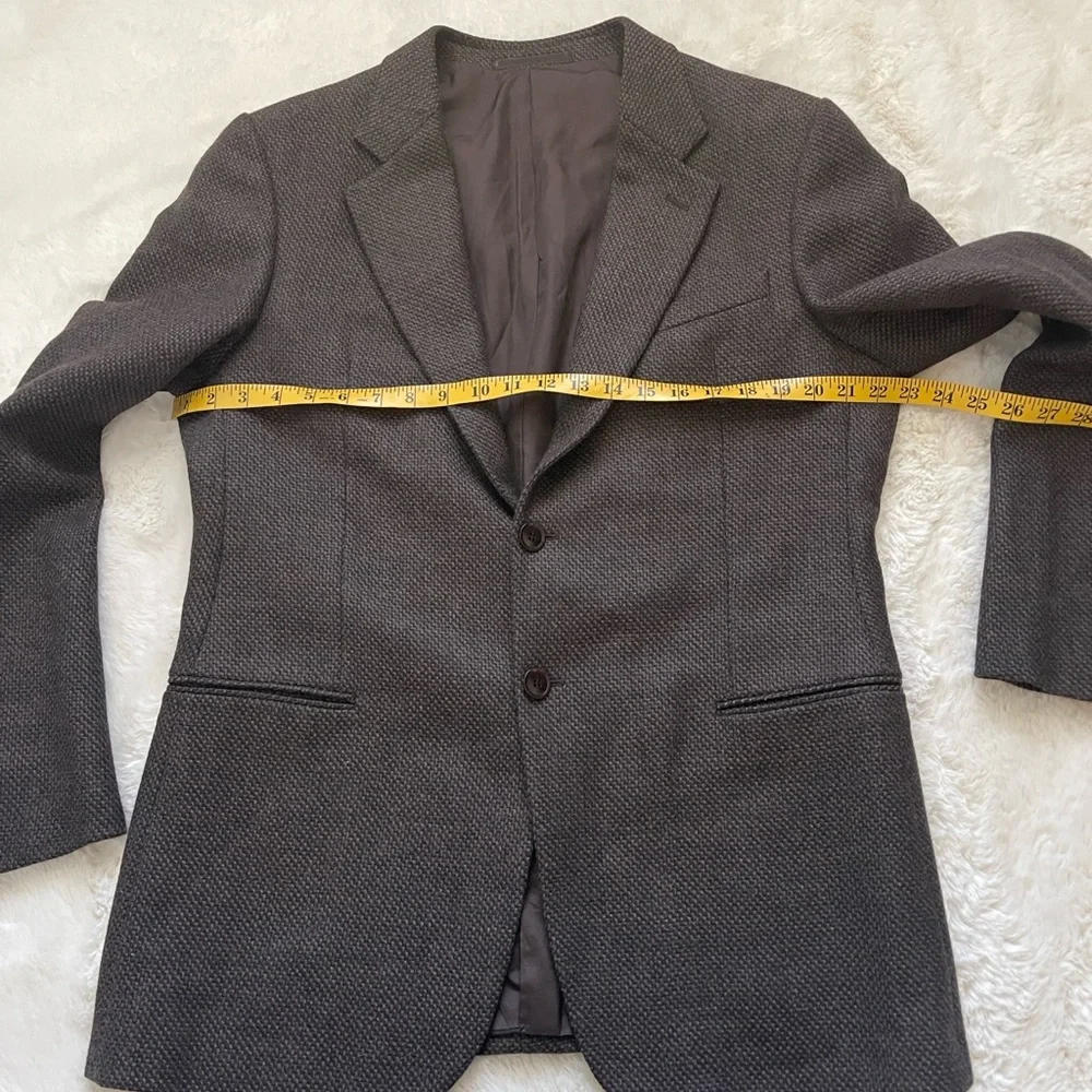 Armani Collezioni Charcoal Gray Blazer